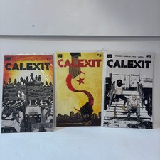 Calexit #1 #2 #3 Comic Book Lot Black Mask Studios Pizzolo Nahuelpan 2017 picture