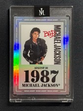 2026 Michael Jackson Keepsake Album #3 Bad 1987 Encased 0689/1987 picture