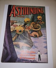 June 1936 H.P. Lovecraft Shadow Out of Time Astounding Magazine picture