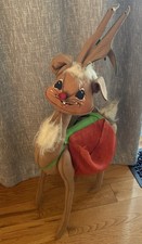 Vintage Large Annalee Rudolph Reindeer  42” picture