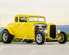 FORD COUPE 1932 LITTLE DUECE COUPE YELLOW 8