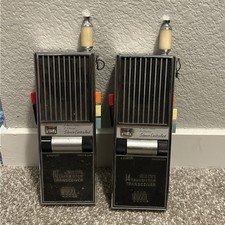 Vintage 1968 ROSS 14 Transistor Solid State Transceiver Model RE-014 Lot Of 2 picture
