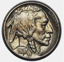 1921-S Buffalo Nickel *Key Date* Solid Choice AU+ Unc, Ultra RARE This Nice picture