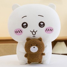 Chiikawa with bear Plush Doll Stuffed Toy S Chiikawa Anime 30CM picture