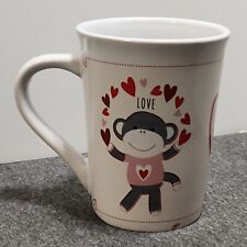 Monkey LOVE Heart Coffee Tea Mug Cute Cup Holds 15 Oz. Royal Norfolk picture