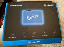 Cookies x Glow Tray LED Light Up Rolling Tray NIB picture
