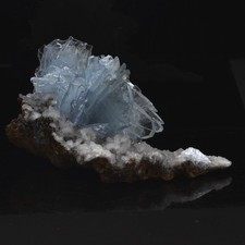 Blue Baryte. 341.80 Ct. Jebel Ouichane, Guelaia Circle, Nador Province, Reg picture