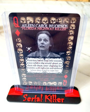Killer Cards Aileen Carol Wuornos collectible card with stand picture
