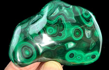 POLISHED MALACHITE WITH 