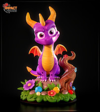 1:10 Spyro the Dragon Fan Art UNPAINTED Resin Garage Kit Diorama picture