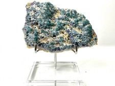 Large Blue-Green Purple Fluorite with Druzy Quartz - Xia Yang Mine China 2.048kg picture