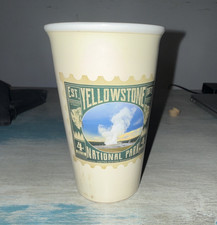 Yellowstone National Park Ceramic Tumbler ,Yellowstone General Stores NEVER USED picture