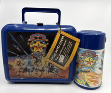 Vintage Aladdin 1986 Adventures of the Galaxy Rangers Lunchbox Thermos NWT Rare picture