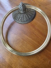 American Amer Tack Co Vintage Towel Ring D2404 Rodin Contessa 1968 Bathroom MCM picture