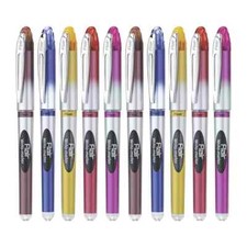 Flair Writometer Blue Ball Pen 0.6mm Pack of 10 Writes Up to 10,000 Meters picture