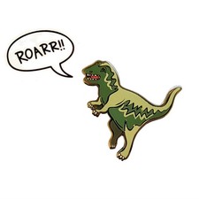 ⚡RARE⚡ PINTRILL x COACH 2017 Green Rexy Pin *BRAND NEW* 🦖 picture