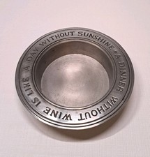 Duratale by Leonard Pewter Dinner Without Wine is Like a Day Without Sunshine picture