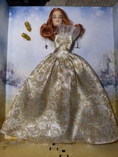 Barbie Signature 2025 Holiday Barbie Fashion Doll Outfit And Head Only Red Hair picture