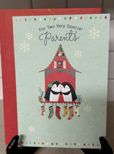 Hallmark Christmas Card with Envelope ~ For Two Very Special Parents picture
