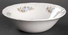 Staffordshire Blossomtime Blue Cereal Bowl 693499 picture