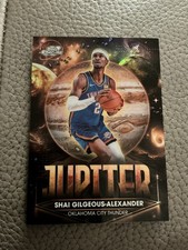 2025 Topps Cosmic Chrome Shai Gilgeous-Alexander Jupiter Planetary Pursuit SSP picture