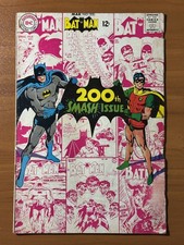 Batman #200 DC 1968 200th Issue Neal Adams Cover Scarecrow Silver Age 12¢ picture