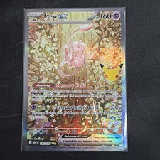 Pokémon TCG Mew EX 30th Anniversary Celebration SIR 152/128 picture