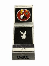 E2 Vtg Matchbook Cover Matchbooks 1980 Playboy Club Sapporo Japan Great George picture