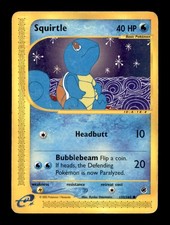 Pokemon TCG Squirtle 132/165 Expedition Base Set MP picture