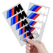 6pcs Car Brake Caliper Sticker Heat Resistant Decals for BMW picture