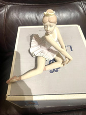 LLADRO 6174 Graceful Pose Ballerina Porcelain Figurine Retired Spain picture