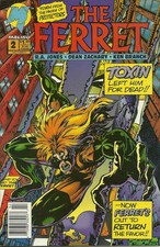 Ferret, The (2nd Series) #2A VF/NM; Malibu | Newsstand - w/Bag+Board picture