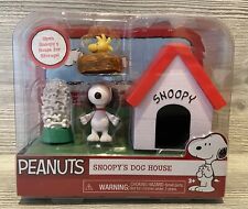 NIB Peanuts Snoopy’s Dog House 2015 Just Play Woodstock Bowl Of Bones Bird Nest picture