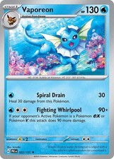Vaporeon : PRE Holofoil - 022/131 Near Mint picture