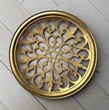 Tiffany Studios Round Brass Frog Vase Insert picture