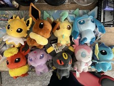 2017 Pokemon Center Poke doll Eeveelutions Set picture