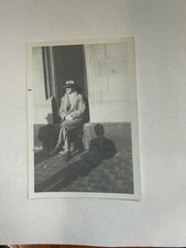 Photograph Thornton Wilder 1932 w accompanying student letter picture