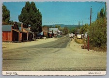 Continental Idaho City Idaho Main Street Postcard picture