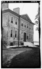 Photo:South River MD Almshouse at London Town 1937 HABS Brick Building picture