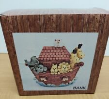FASHIONCRAFT Noah's Ark Bank Open Box Ceramic/Resin Table Decor  picture