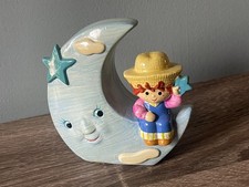 Vintage Huckleberry Pie Piggy Bank Blue Moon Strawberry Shortcake Friend picture