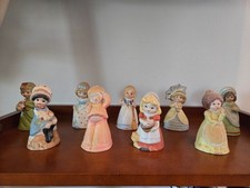Vintage collector Doll bells, set of 10 picture