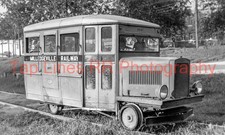 Milledgeville Ry #1641 Buda Co. Built Rail Bus Hardwick Ga ca 1939 New 5x8 Photo picture