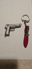 Vintage Miniature Weapon Keychain Lot picture