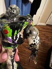 Custom Buzz Lightyear Horror Painted Figurine Halloween/decor ultra rare  picture