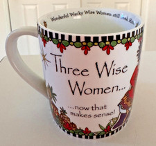 SUZY TORONTO THEY WHO ARE WISE WOMEN CHRISTMAS COFFEE MUG MIDWEST 4