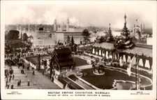 Wembley England British Empire Exhibition c1920s-30s Real Photo Vintage Postcard picture