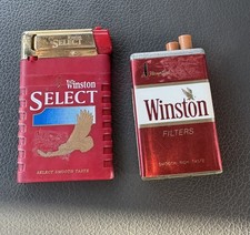 Vintage Winston Cigarette Lighter x2  picture