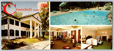 c1960s Crandall Motor Inn Wisconsin Dells Vintage Bookmark Postcard picture