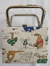 1 Of A Kind VTG 70's Era Disney Winnie the Pooh Purse Carry Case New from Sears picture
